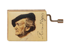 Load image into Gallery viewer, Music Box - paper box & crank