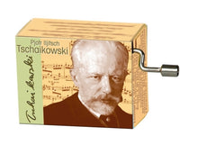 Load image into Gallery viewer, Music Box - paper box & crank