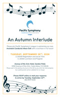 League Fall Luncheon on Tuesday, September 29, 2026