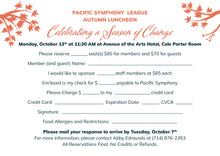 Load image into Gallery viewer, Pacific Symphony League Luncheon - Celebrating a Season of Change with Music Director Alexander Shelley on Monday, October 13th
