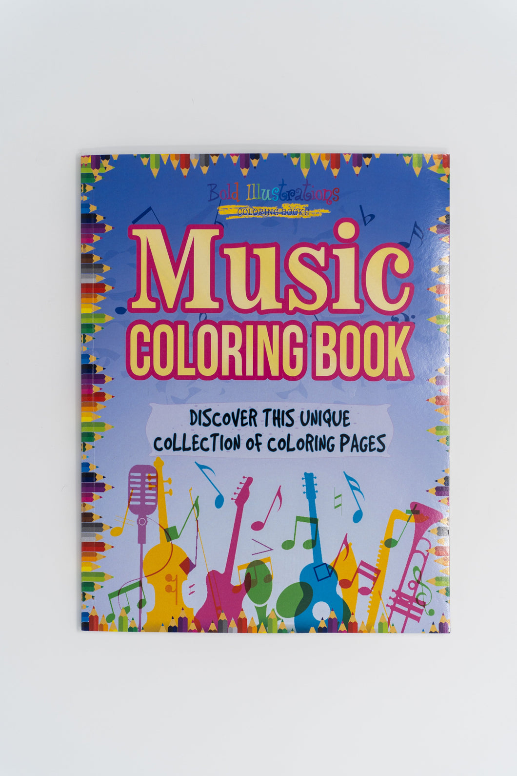 Book - Music Coloring Book! Discover This Unique Collection of Coloring Pages